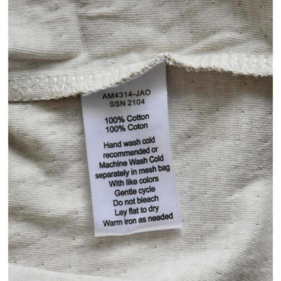 ATM ANTHONY THOMAS MILILLO STRIPE DOUBLE FACE COTTON JERSEY TEE. SIZE XL - Picture 9 of 9